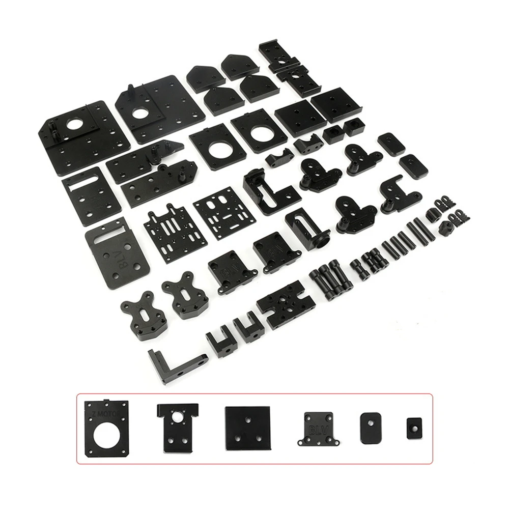 BLV MGN Cube 3d Printer All meatal Triple axis Upgrade Kit BLV CNC Aluminum Alloy Metal Mount Bracket