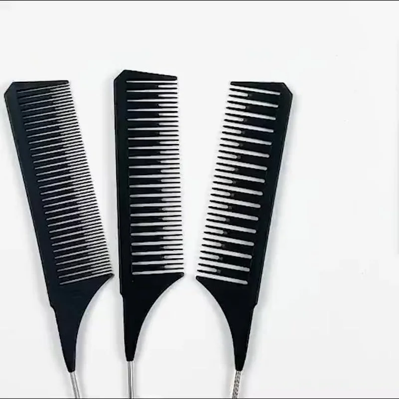 

Sdotter New Highlight Comb Steel Needle Tip-tail Comb Hair Salon Perm Dyed Hair Comb Anti-static Hair Comb Hairdressing Comb Hai