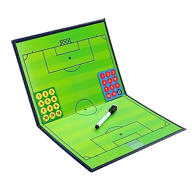 A prancheta de futebol multifuncional é uma prancheta de treinamento portátil usada para demonstrações de estratégia e comunicação de jogadores
