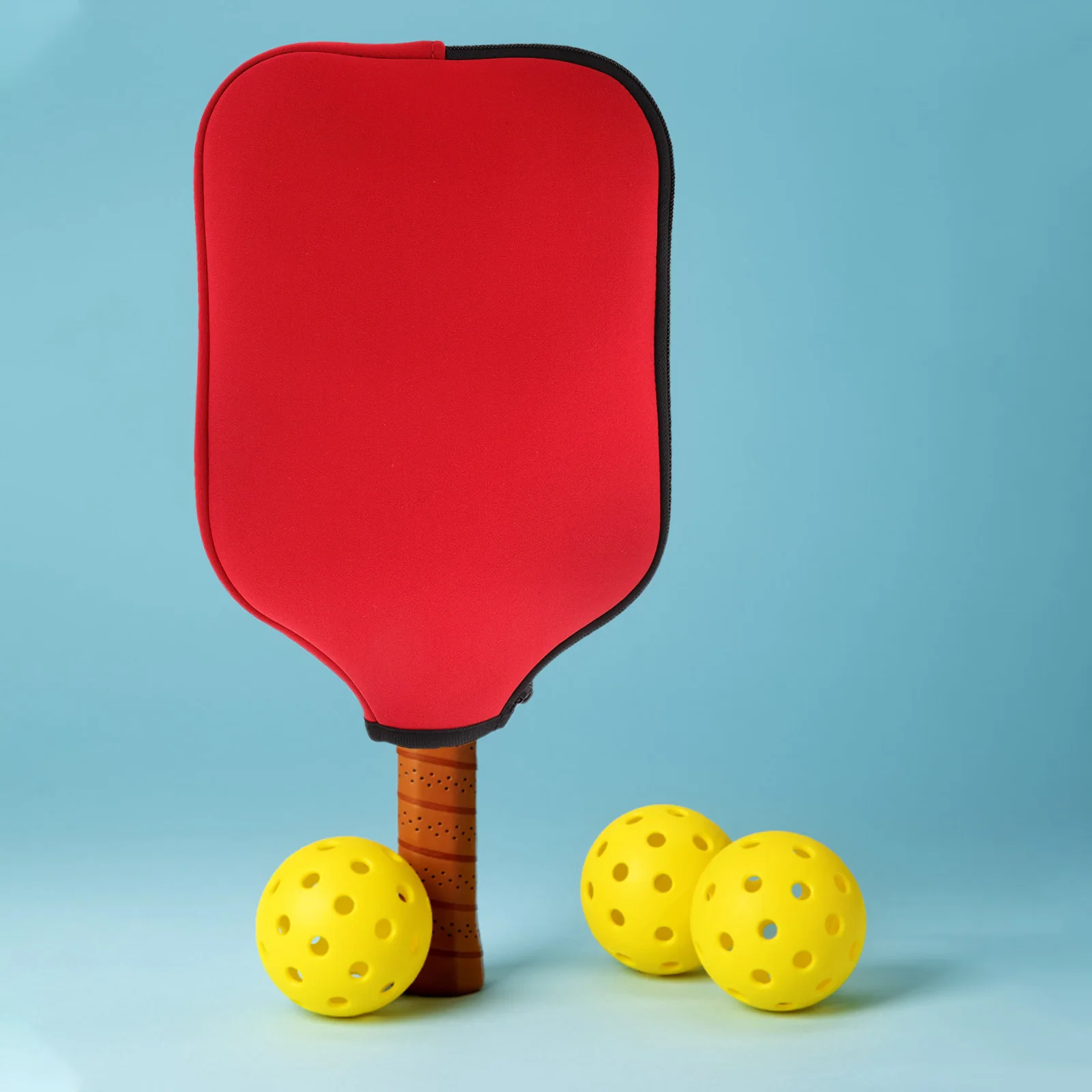 

2pcs Pickleball Tennis Racket Cover Bag Cover Water Resistant Shockproof Storage Bag Tennis Racket Enclosure Portable Case