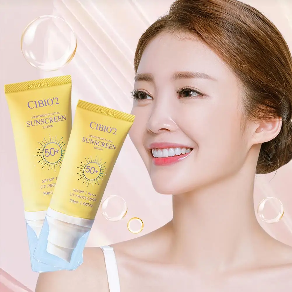 

Body Sunscreen Ultra SPF50+ UV Isolation Long Last Cream Sunblock Oil Protection Moisturizing Control Sun Whitening Anti C9B6