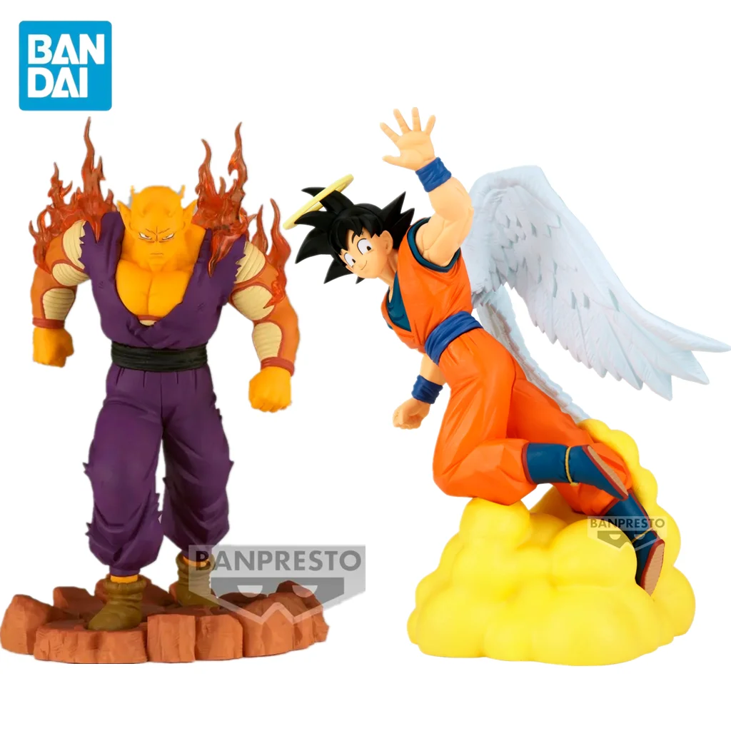 Original BANPRESTO Dragon Ball Z History Box Piccolo Son Goku Anime Figure Toys Action Figurine PVC Model Collection