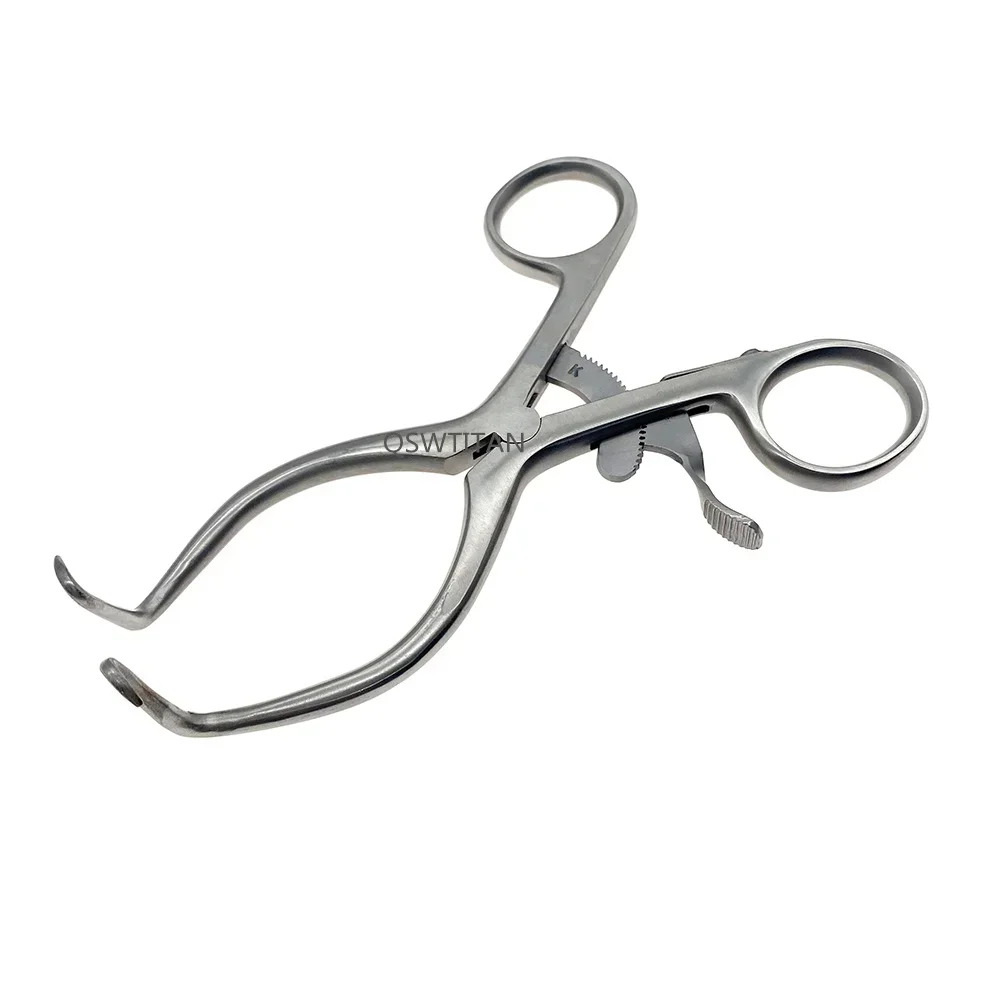 Stainless Steel Weitlaner Retractor 2 Claws Self-Retaining Retractor Orthopedic Bone Retractor Veterinary Surgical Instruments