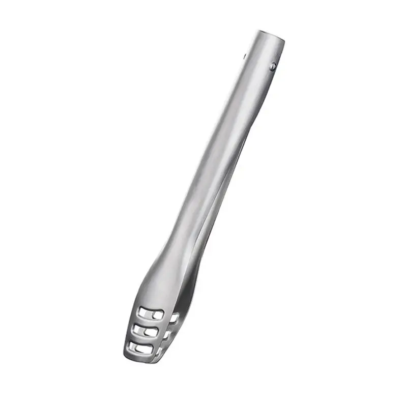 M10K Stainless Steel Barbecue Clip Barbecue Clip Extended Handle Steak Clip Automatic Opening and Closing Food Clip