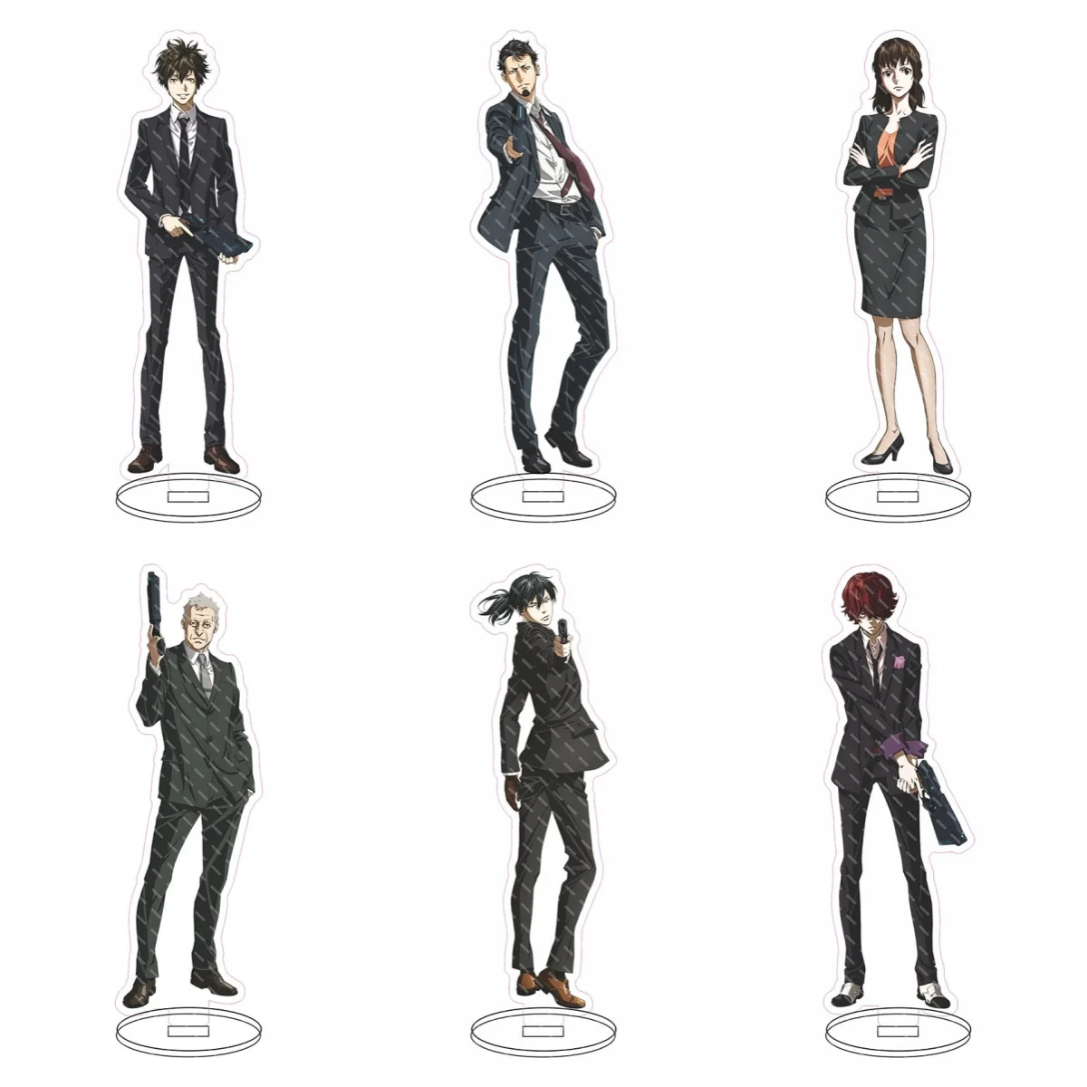 PSYCHO-PASS: Los Pecadores del Sistema - Figura de Acrílico Original para Escritorio, Decoración, Regalo para Fans, Productos Premium