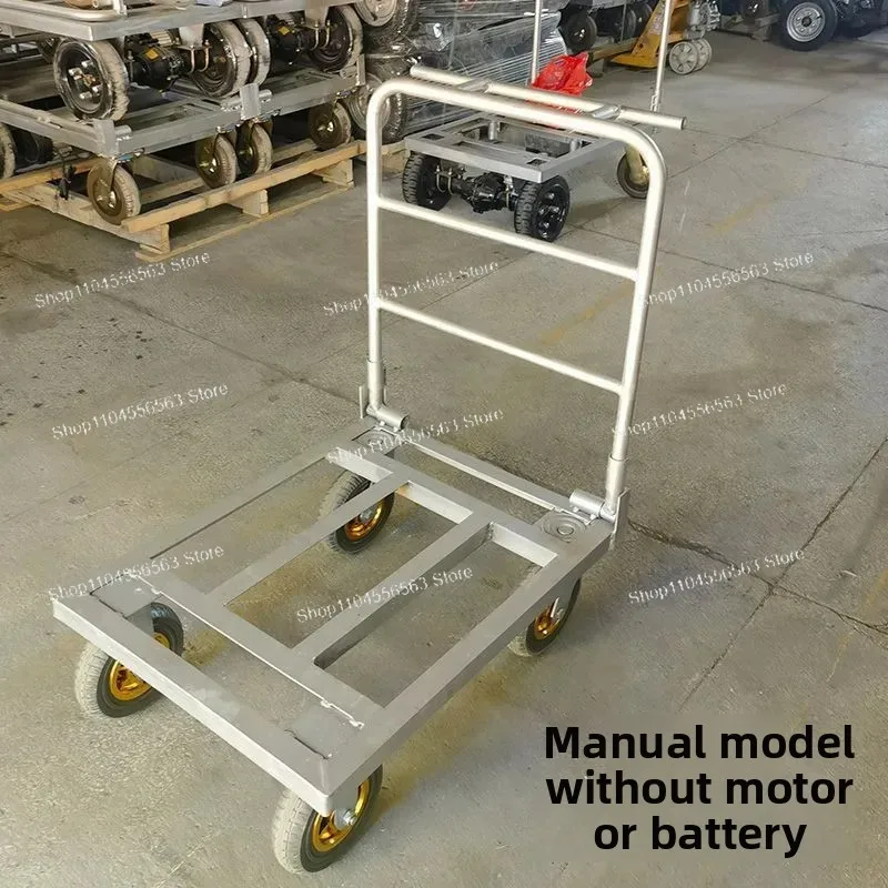 

Электрическая тележка HTT, для вытягивания песка/цемента/плитков/товаров, складная, передвижная тележка для скалолазания, многосценное использование