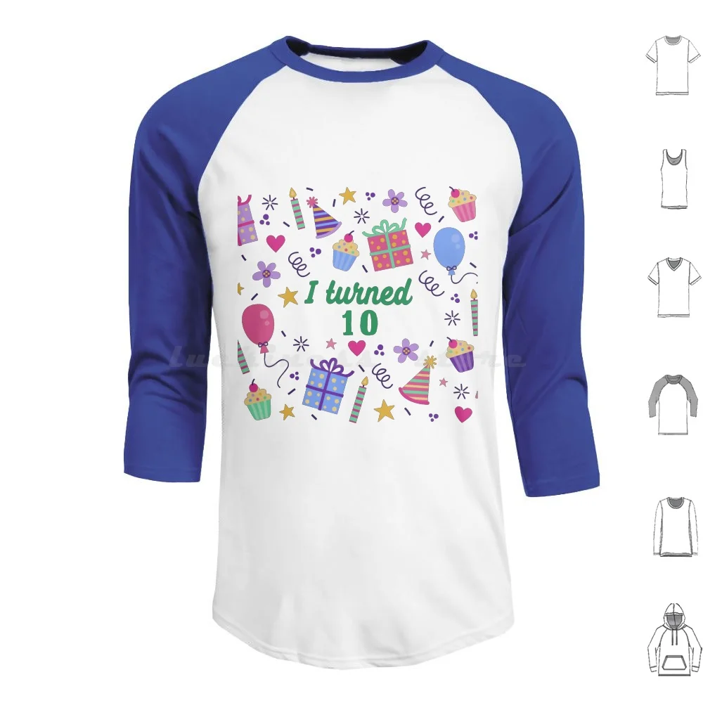 10Th Birthday Hoodies Long Sleeve Boy Daughter