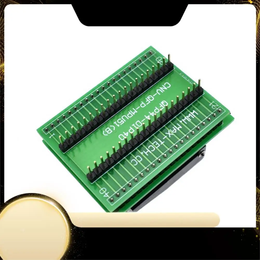 

TQFP44 к DIP40 Чип-программатор горения TQFP44 Адаптерная розетка Dip40 Qfp44 ATMEGA16