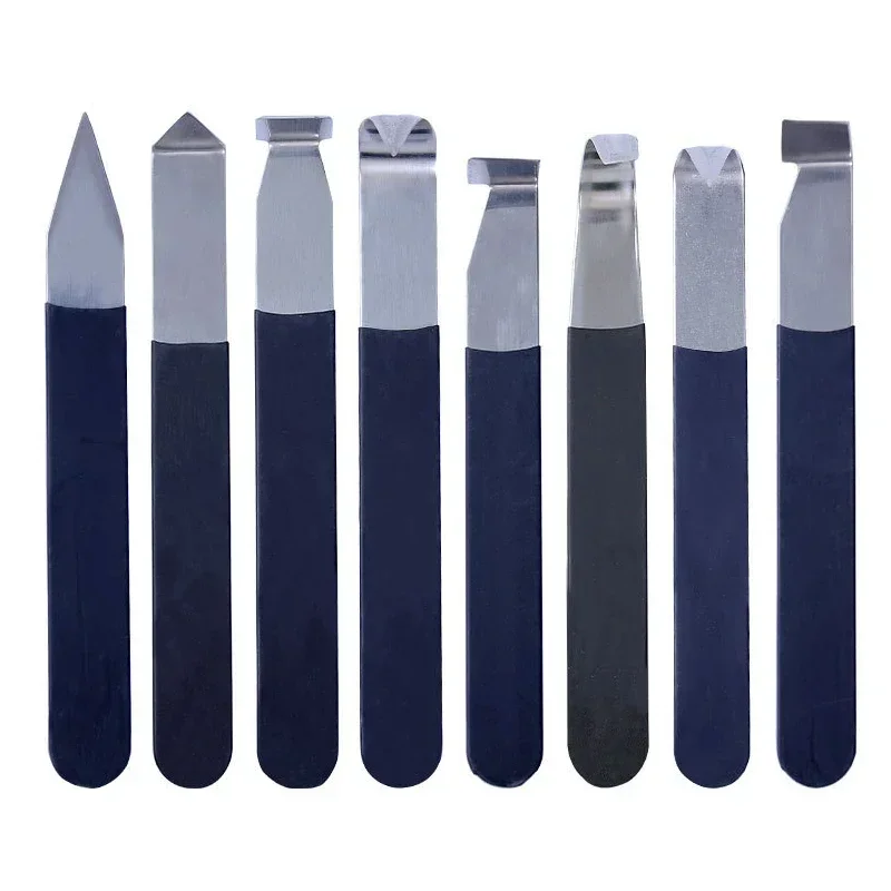 Pottery Wax Ceramic Engraving Trimmer Ceramics and Pottery Stainless Steel Clay Home Tool Tools Arts 4/8 Pieces Crafts & Sewing