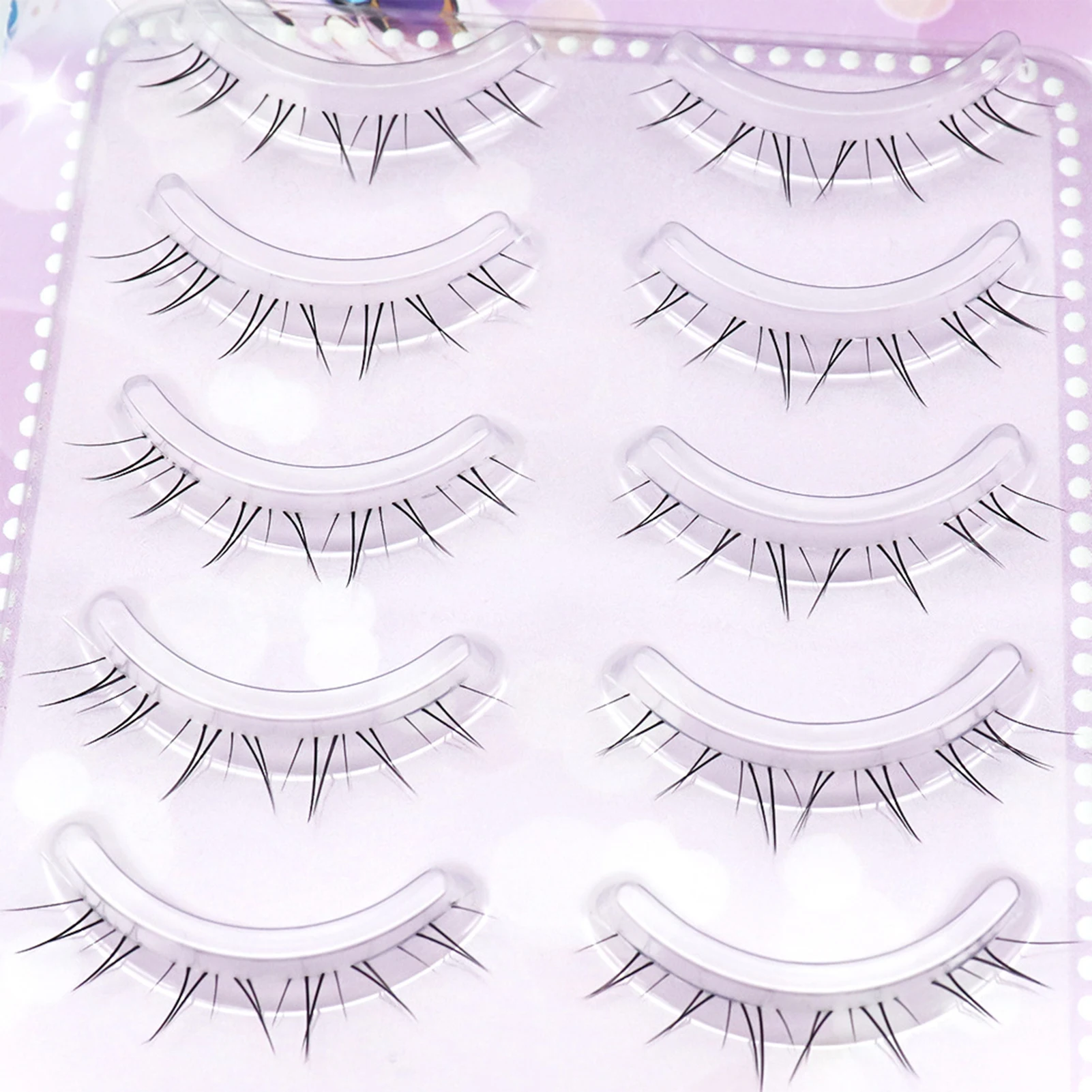 Ultralight Realistic Lower Fal - False Eyelashes Natural ulasan dan harga