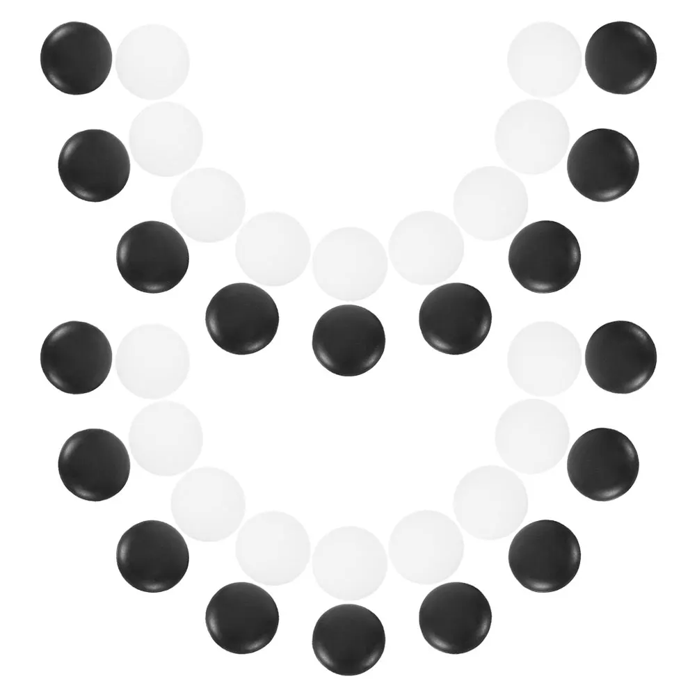 

360pcs Go Stones Resin Pieces For Home Travel Durable Game Pieces Board Games Small Chess Piece Replacement Chess Accessories