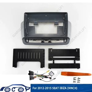 ل 2012-2015 مقعد إيبيزا (9 بوصة) راديو السيارة لفافة الروبوت GPS MP5 مشغل ستيريو 2 الدين لوحة الوحدة الرئيسية لوحة التثبيت T 6 إطارات مبيعات رئيسية لراديو 2 Din Ibiza - No3