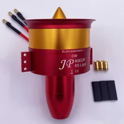 JP 90mm EDF Full Metal Ducted Fan with Brushless Motor:4250 KV1050(12S),4250 KV1330(8S), 4250 KV1750 Motor(6S)