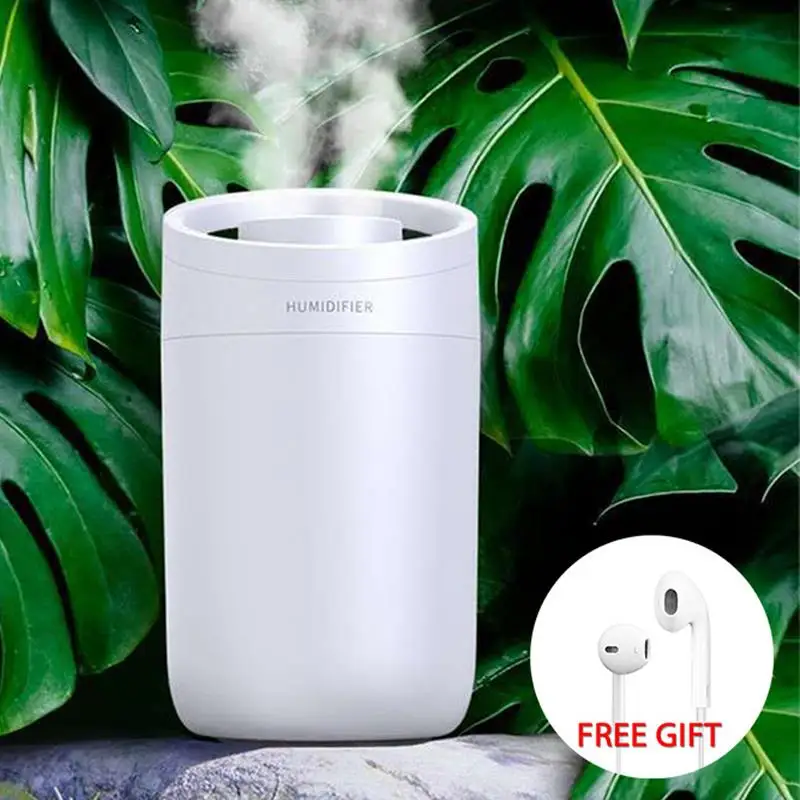 Top! Humidifier New Home Appliances Diffuser 3000ML Capacity Double Nozzle Cold Mist Aroma Household Air Treatment