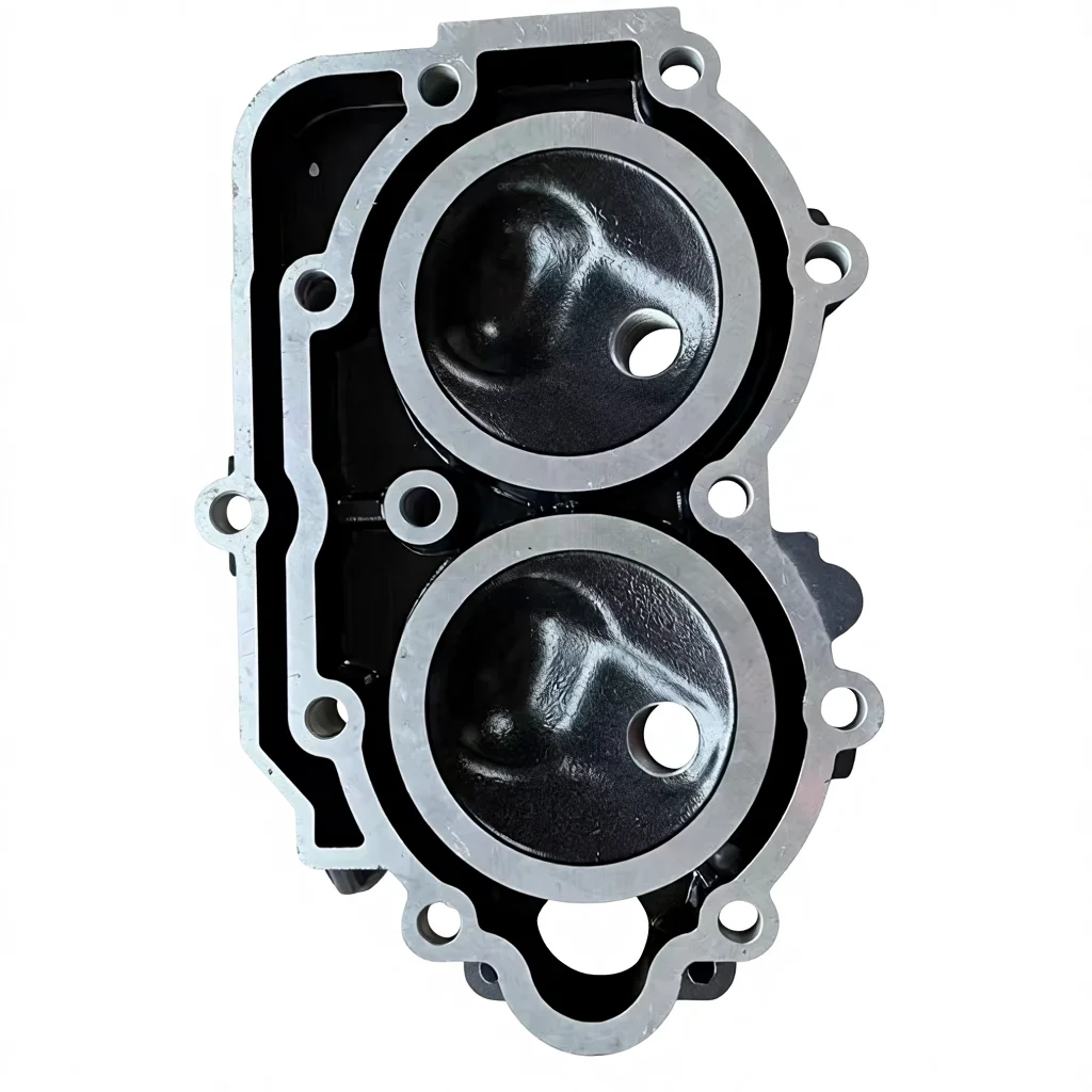 

15HP 2 Stroke 2 Cylinder Outboard Motor Cylinder Head 6E7-11111-01-1S New Fuel Type High Trust for Replacement/Repair
