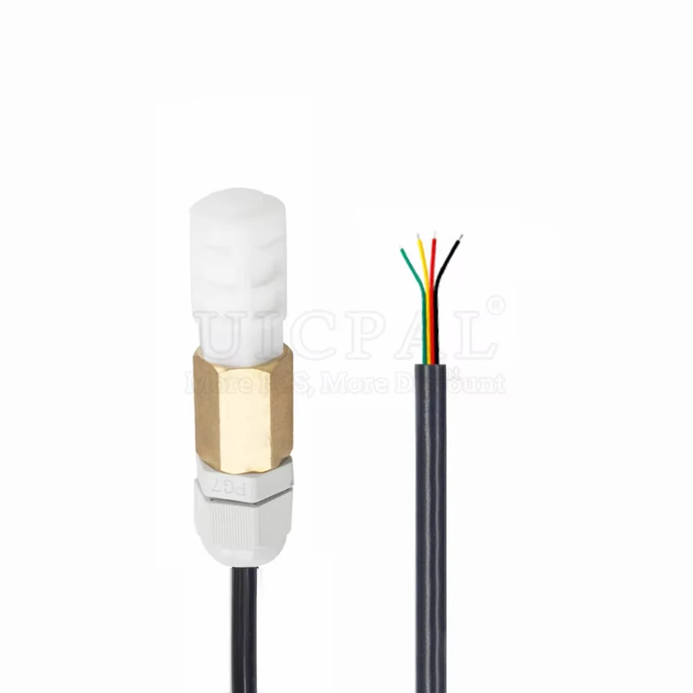RS485 Sensor de temperatura y humedad Cable de sonda Modbus RTU IP67 impermeable PE PVC sonda de Metal 20CM módulos de sensores de alta precisión