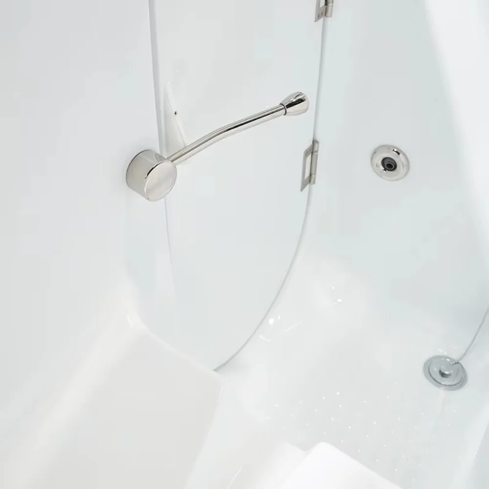 Luxury Modern Freestanding Hot Tub Spa, High Quality Massage Bathtub, Couple Soaking Tub With Hotel Drainage System