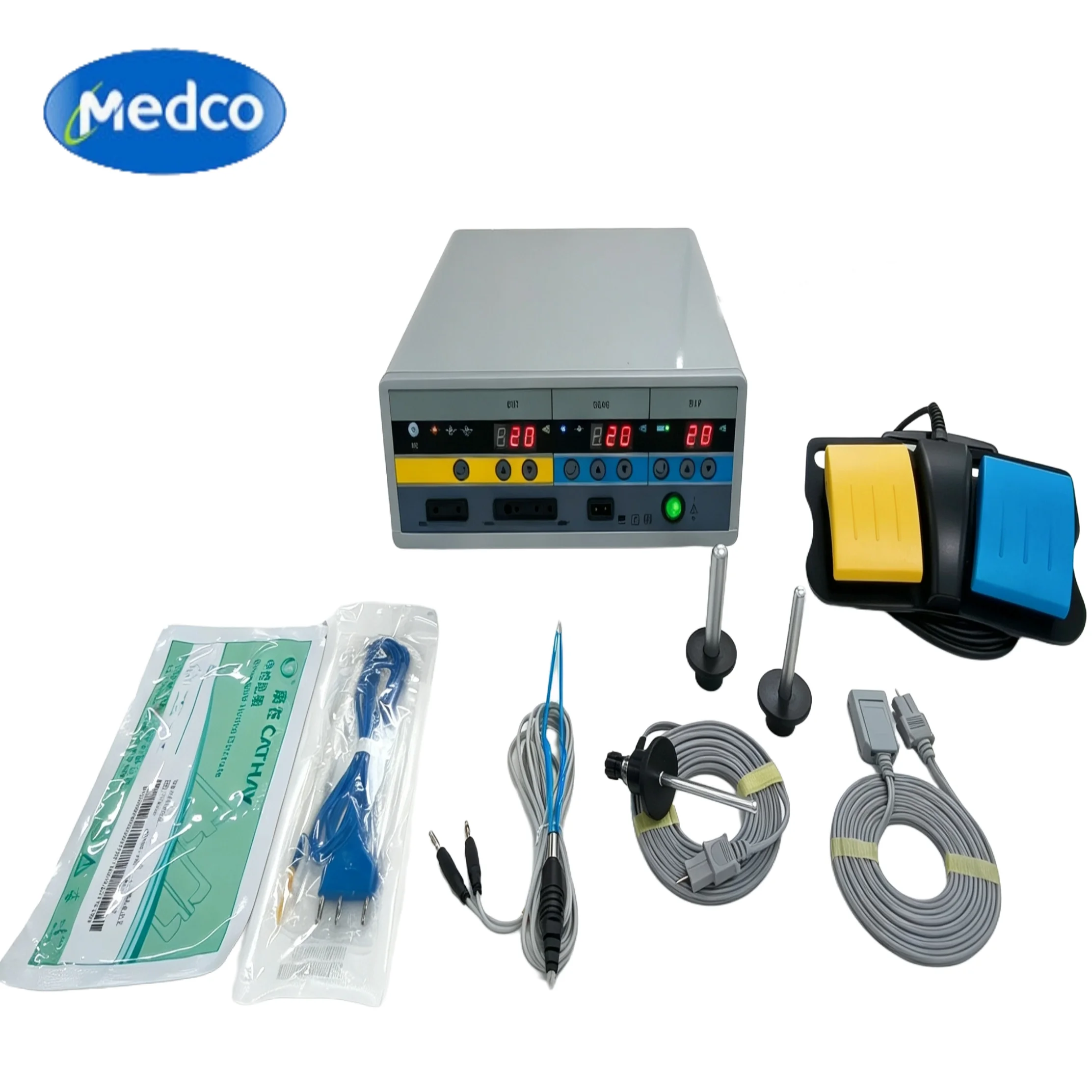 400W Bipolar Electric Portable Electrosurgical Unit  High FrequencyISO Certified for Human and Veterinary Use