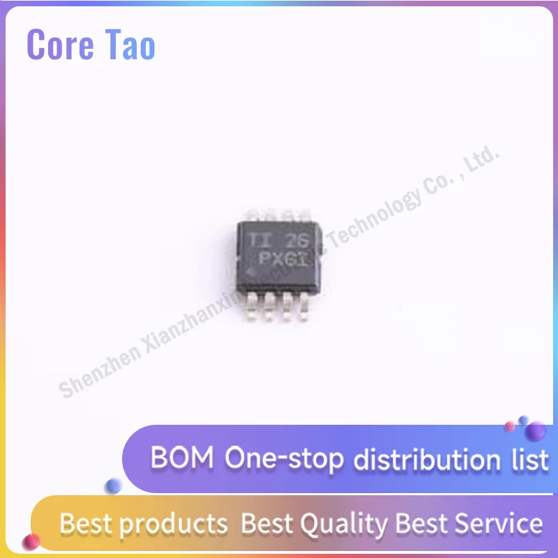 5pcs/lot TPS2001CDGKR TPS2001 Silk screen printing PXGI VSSOP8  Power switch chip