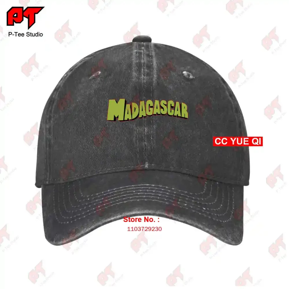 Madagascar Logo película Alex Julien Melman gorras de béisbol gorra de camión TFS6