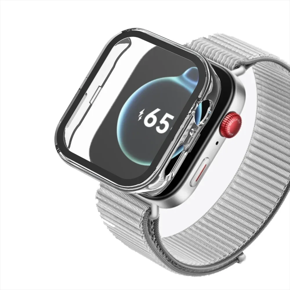 Vetro temperato + Cover per Huawei Watch Fit 3 custodia All-Around PC Custodie proteggi schermo paraurti per Huawei Watch Fit 3 accessori