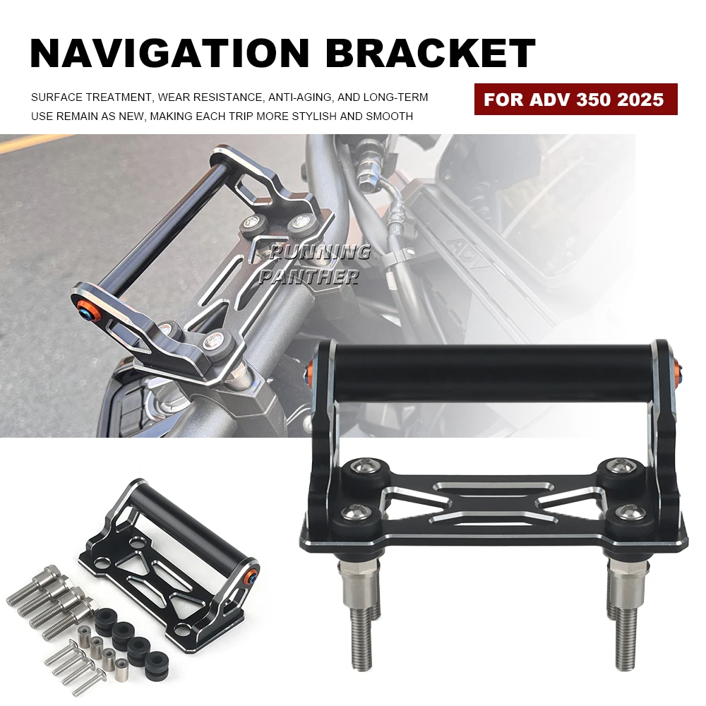

FOR Honda ADV350 ADV 350 2025 Navigation Bracket NEW Motorcycle Navigator Phone Holder GPS Navigation Holder