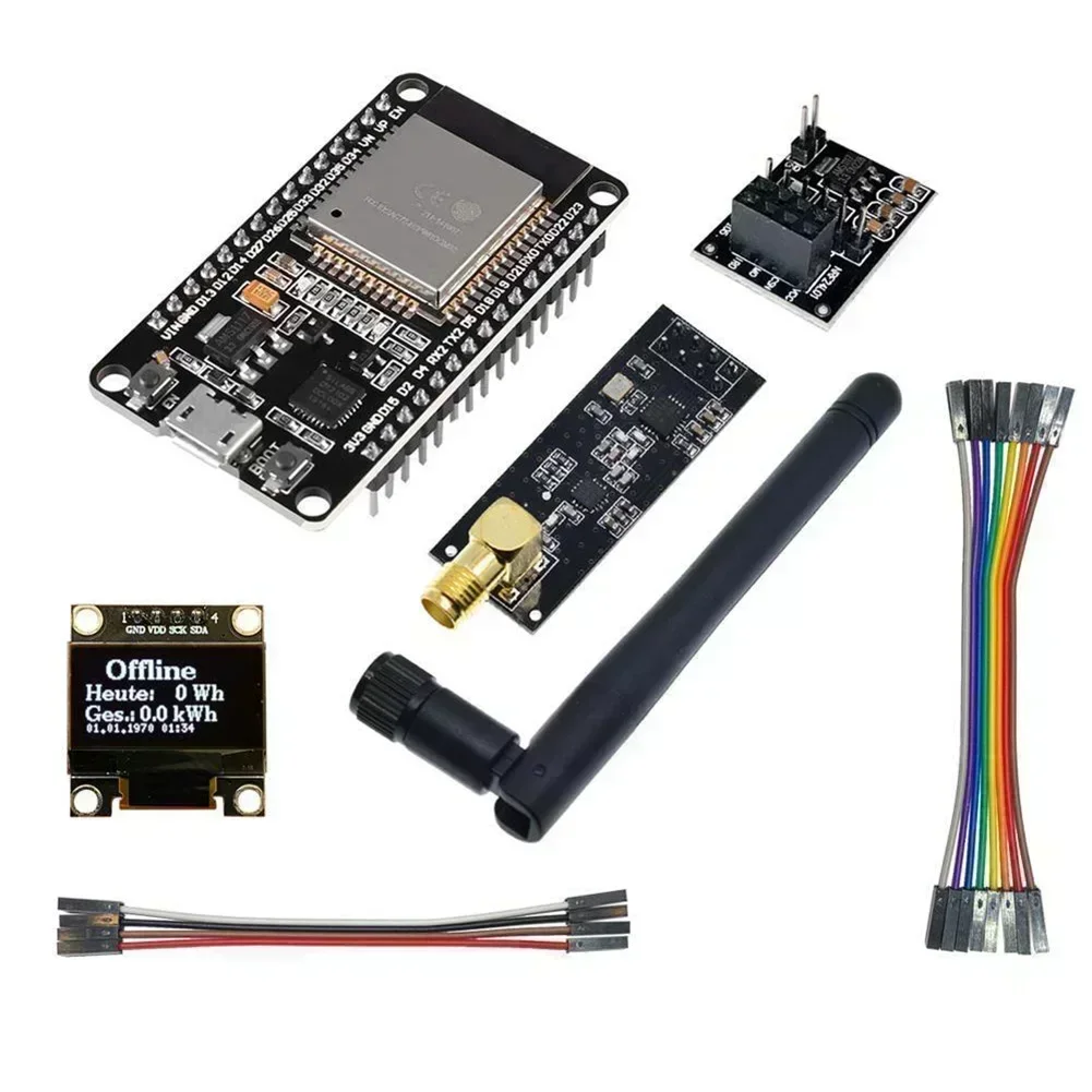 Esp321 Nrf24l01 Opendtu Für Diy Kit Modul Für HM300 HM350 HM400 HM600 HM700 HM800 HM1200 HM1500 TSun 350 TSun 400 TSun M800