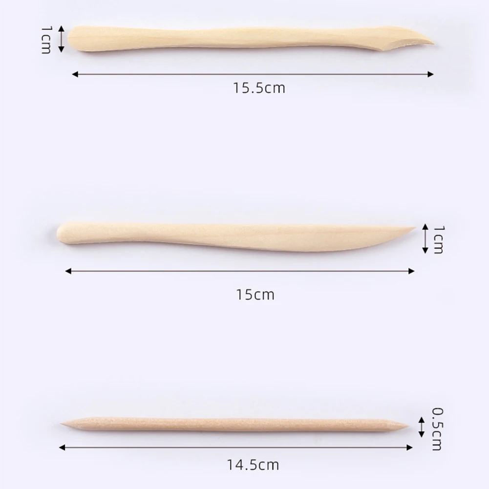 10Pcs 1Set Carving Crafts Wooden Clay Sculpture K-nife Pottery Sharpen Modeling Little Figurines Pottery Tools