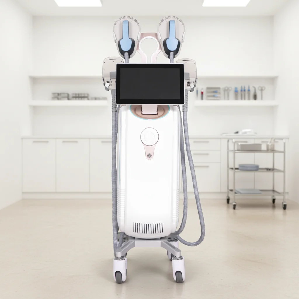 Newest Ems Machine With 4 Handles For Body Slimming /reduce Fat For Salon