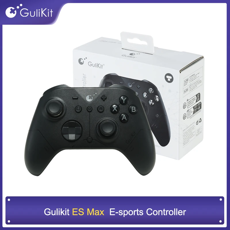GuliKit ES Max E-Sports Wireless Controller for Nintendo Switch 1/2, PC, Windows, Android with Integrated TMR Joystick Custom