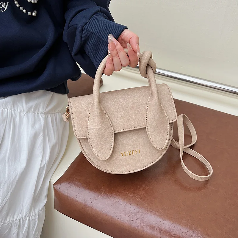 حقيبة مربعة بتصميم فريد من نوعه لعام 2025، محفظة كروس على طراز إيندي للنساء، حقيبة كتف صغيرة عصرية ومتعددة الاستخدامات #4