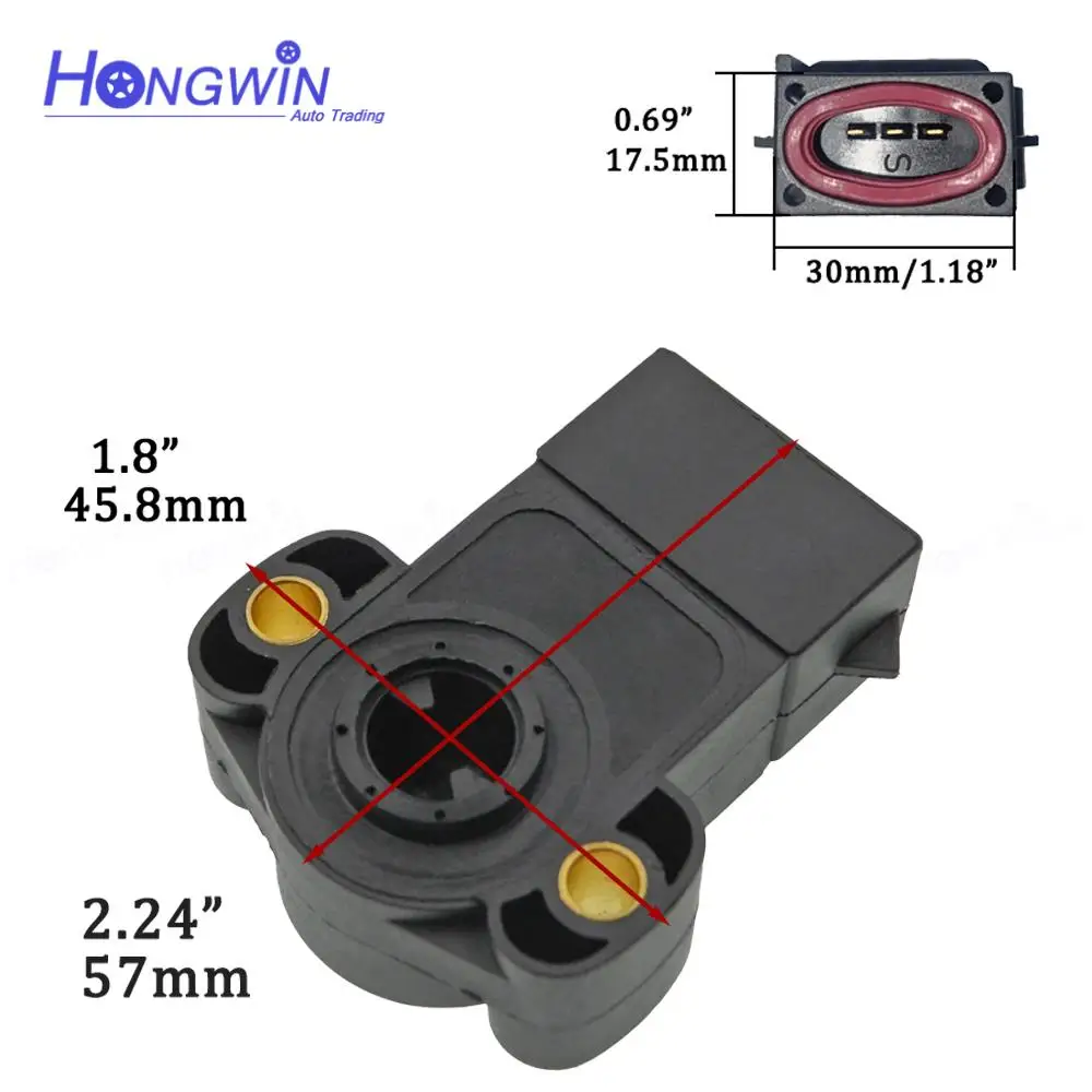 Throttle Position Sensor TPS For Ford Taurus Tempo - Mercury Topaz 2.3L 1988-1994 OEM#: E83Z9B989A , E83Z-9B989-A, E83F9B989AA