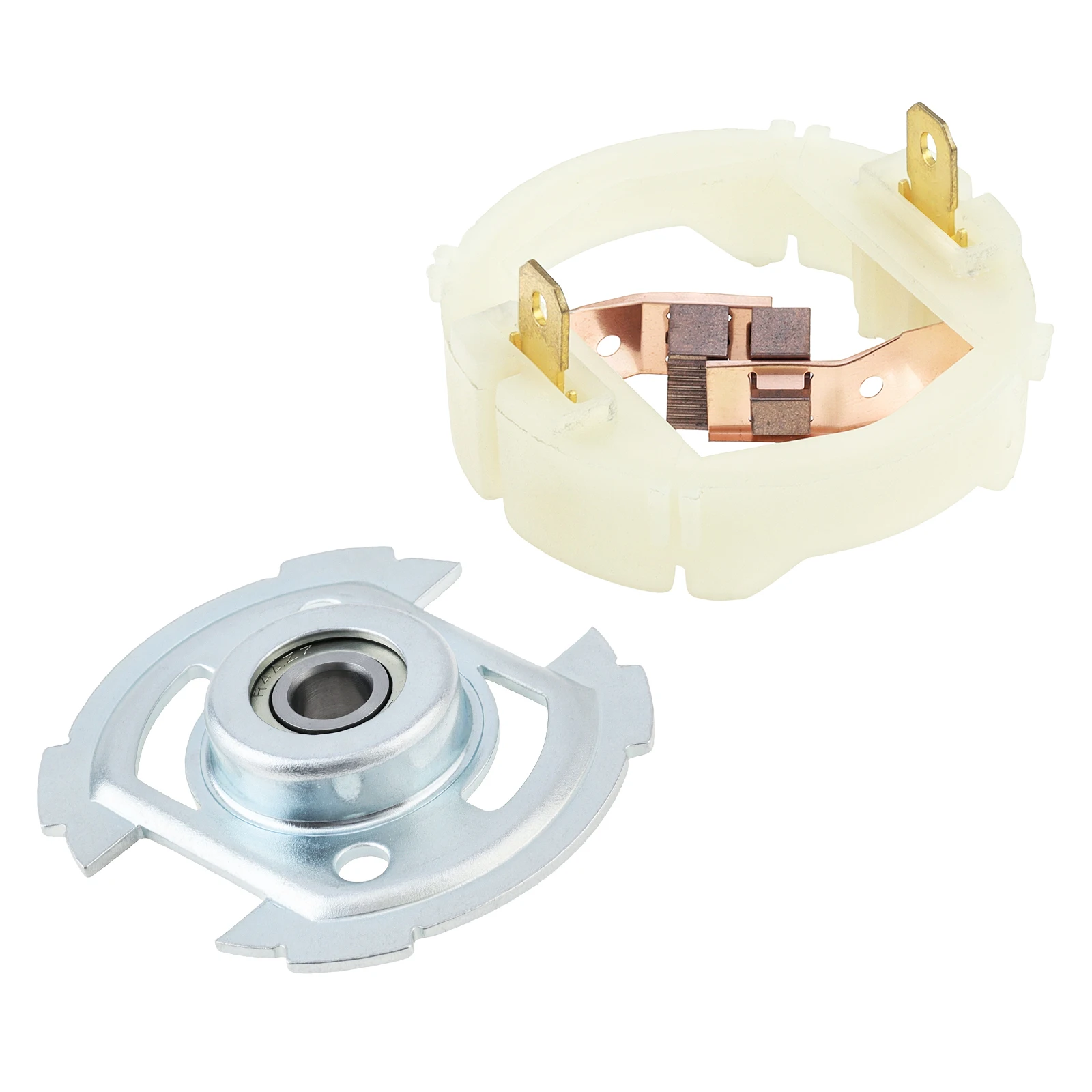997 DC Motor Carbon Brush Holder and Metal Back Cover Kit Electric Tools Repair Part Replace, 997 Motor Carbon Brush Holders