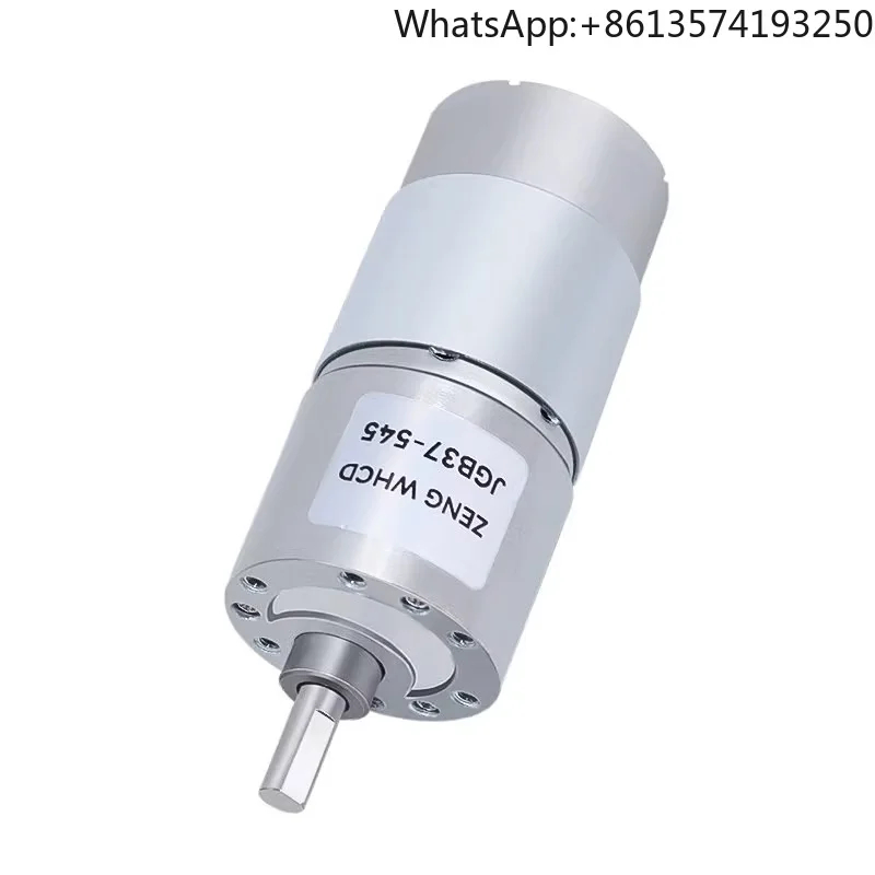 

Gear Reduction Micro-motor JGB37-545 Miniature Reduction Motor Trolley 12v 24v DC Low Speed.