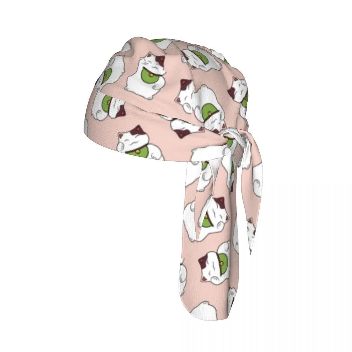 

Quick-drying Cycling Cap Breathable Wicking Bandana Maneki Neko Symbol Cat Of Good Luck Outdoor Running Hiking Bicycle Headwear