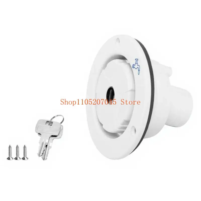 

37cd RVs Water Filler Neck Check Valves Design Wide Mouth For Quick Refilling