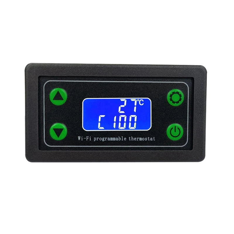 WIFI Remote Digital Temperature Controller K Thermocouple High Temperature Controller -99-999 Degrees ZFX-WT01 Durable