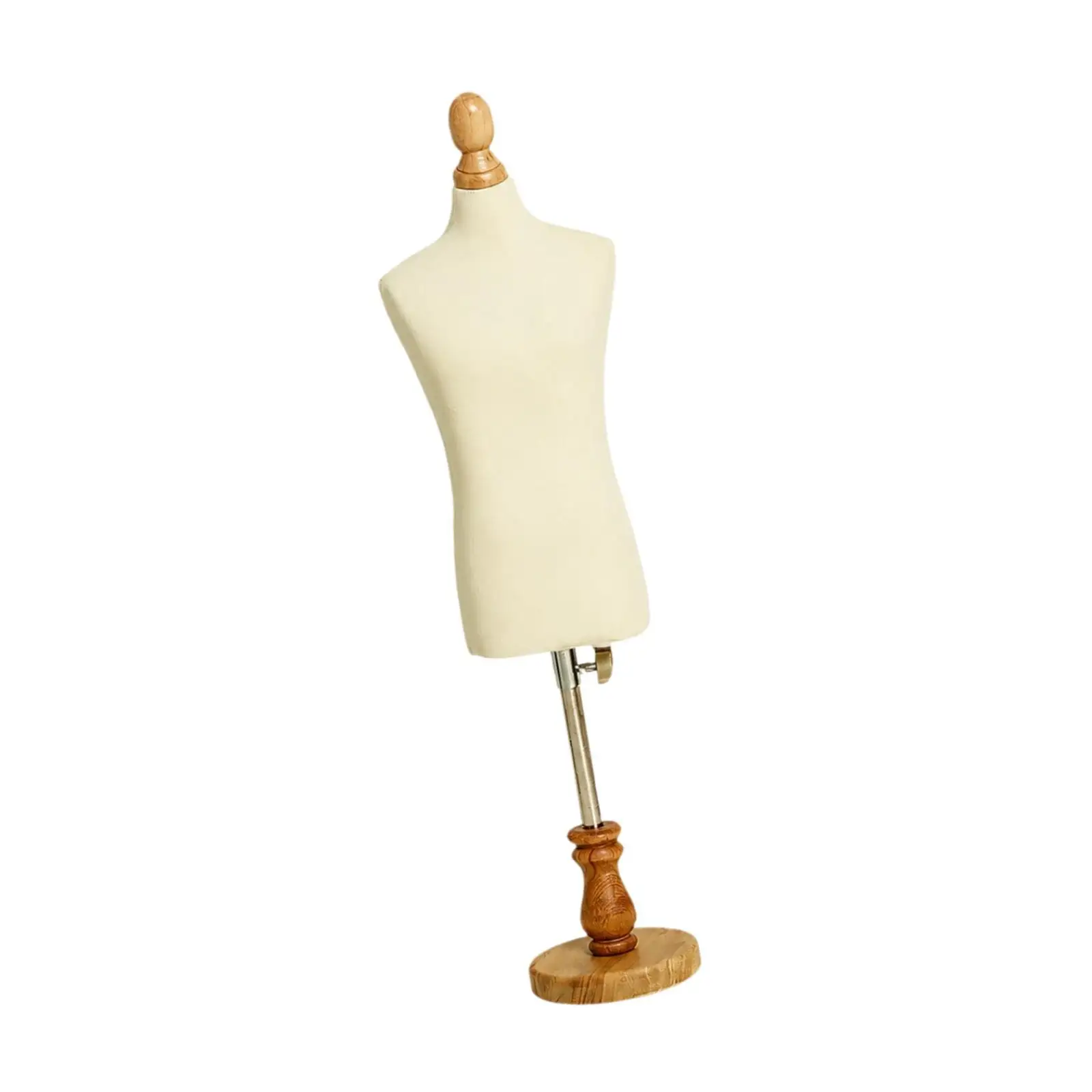 Dog Dress Form Mannequin Stand Clothing Hanger Adjustable Wood Professional Pet Clothes Hanging Rack Pet Costume Display Holder