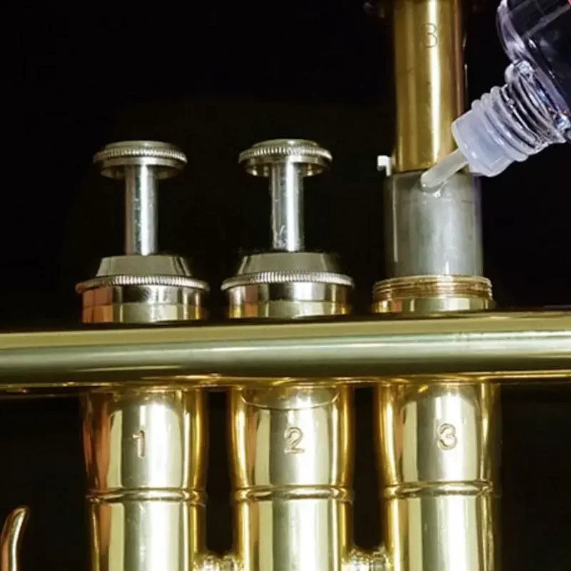 جزء زيت مفتاح الساكسفون، زيت تشحيم الصمامات 30 مل، مثالي للكلارينيت والبوق والأدوات النحاسية القرنية