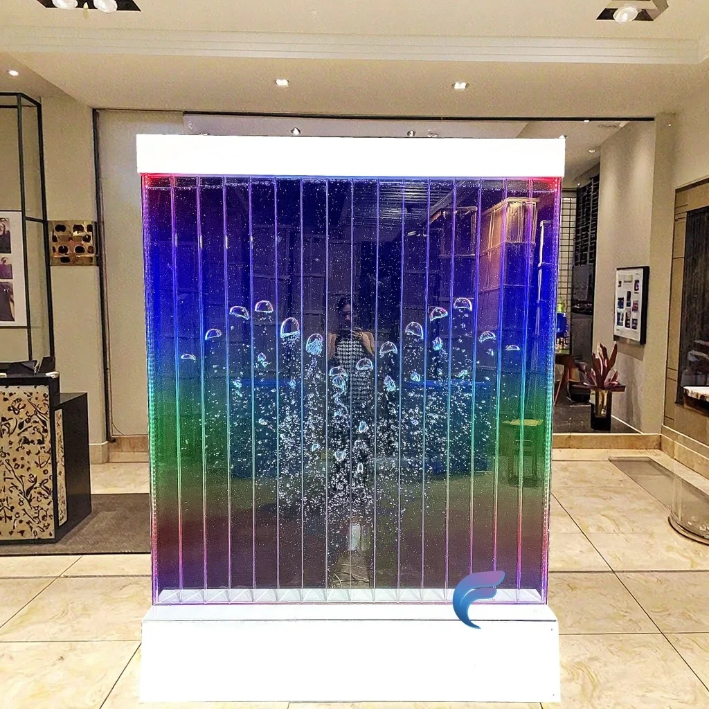 

Customization.Hot Sale Indoor Decorative Wall and Water Fountain Wall Water Bubble Wall Designs Home Decor
