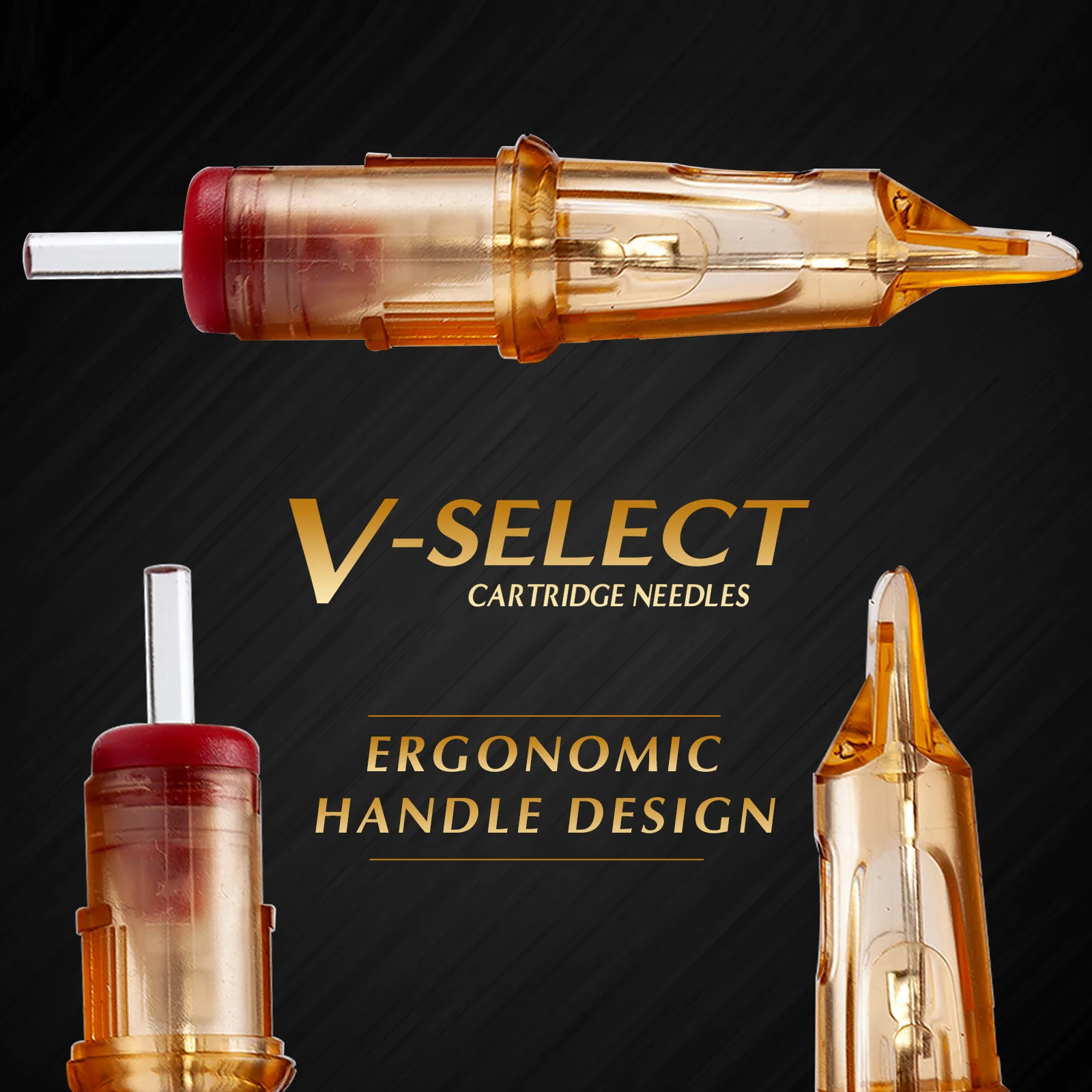 EZ V-Select Tattoo Cartridge Needles #10 0.30mm Bugpin Curved Magnum Round Magnum Disposable Tattoo Needle Supplies 20pcs/Box