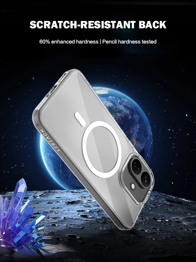 Für Redmi Note 17 Pro 5G Hülle Magnetische Hartabdeckung TPU+PC Klare Sturzsichere Handyhülle Für Redmi Note 17 Pro – Detail 6