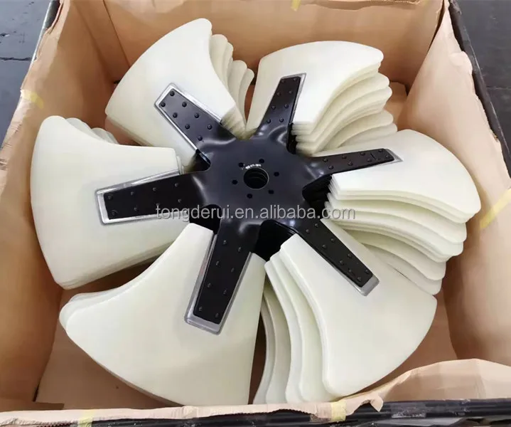 Peças originais da máquina escavadora do ventilador 600-635-5870 do resfriamento de TLF PC400-7 PC400-8