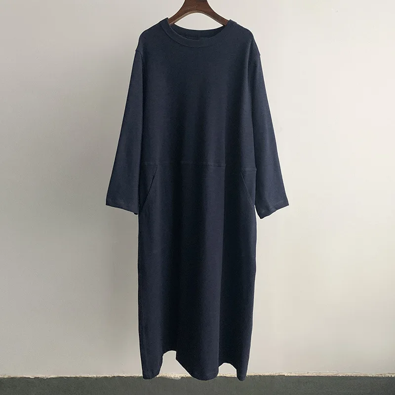 

2025 Autumn/Spring Lazy Dress: One Extra-Loose A-Line Long Dress For Going Out