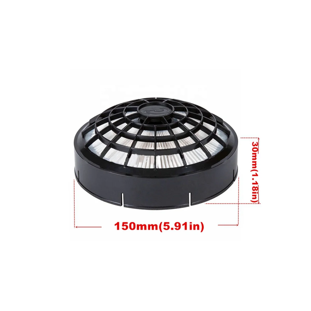 Adecuado para accesorios para aspiradoras filtro de cúpula Hypa 106526 filtro de vacío HEPA de repuesto-HIM