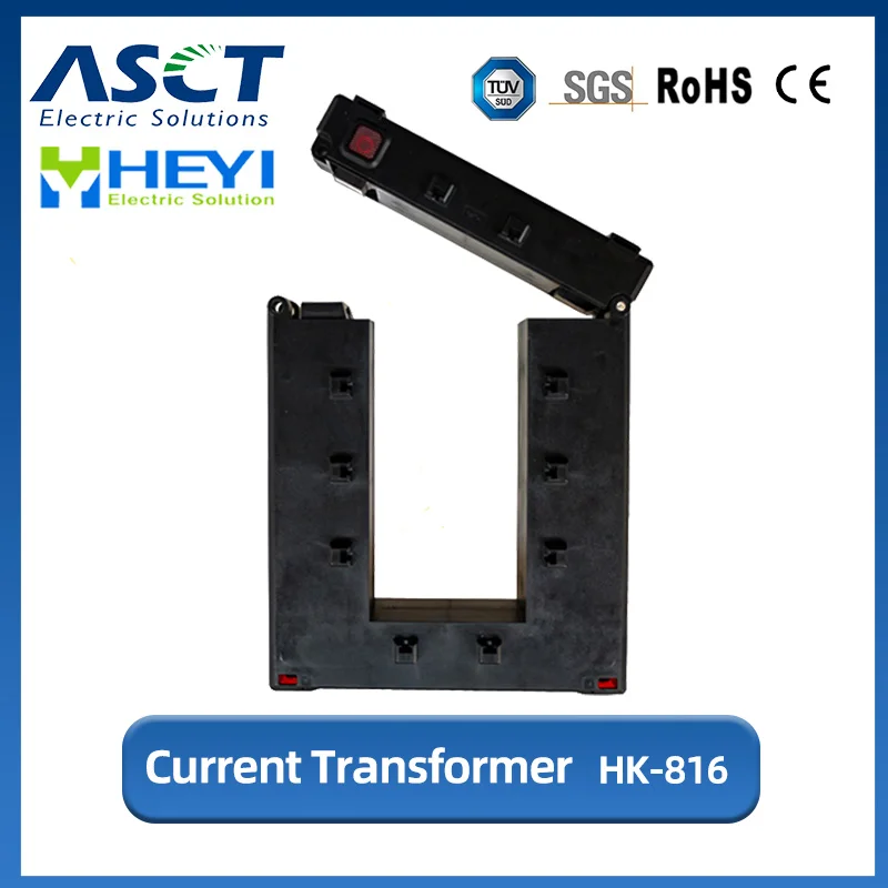 HK-816 split core current transformer 1200/5 2500A 3000A 4000A 5000A 6000A 7500A 8000A high burden Open core passing cable ct