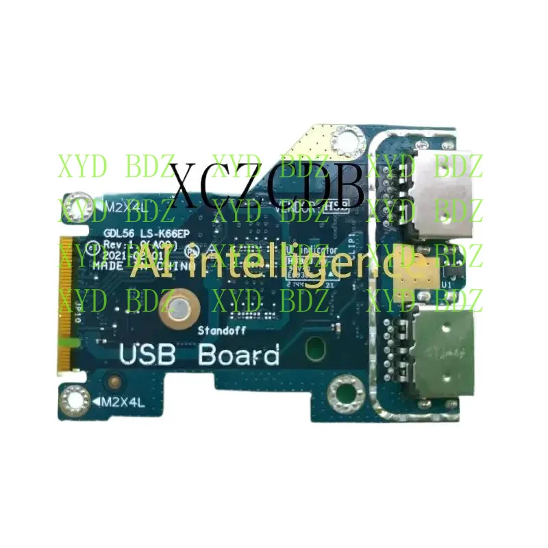 

DB Original for DELL G15 5510 G15 5511 G15 5515 USB BOARD 0RY7G0 RY7G0 GDL56 LS-K66EP CDB
