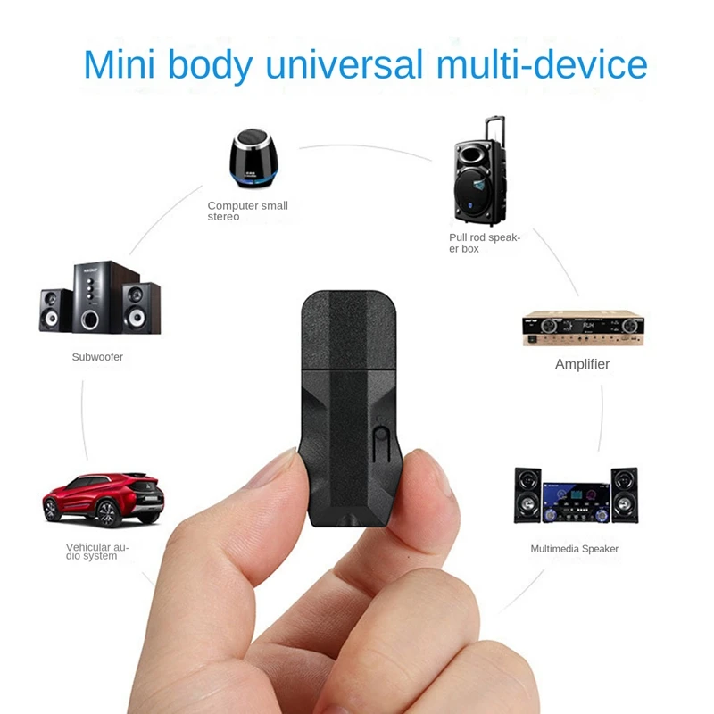 1 Piece Audio Bluetooth 5.3 Adapter Wireless Adapter For Car PC TV HD Hifi Receptor