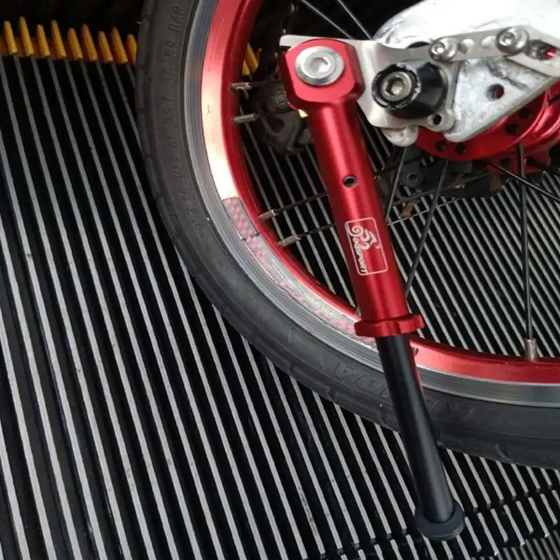 Folding Bike Side Support Universal Kickstand Metal Adjustable Kick Stand Flexible Telescopic Structure