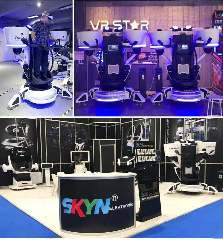 360 Grad drehbarer Virtual-Reality-Flugemulator, einfach zu bedienender 9D Virtual-Reality-Flugemulator